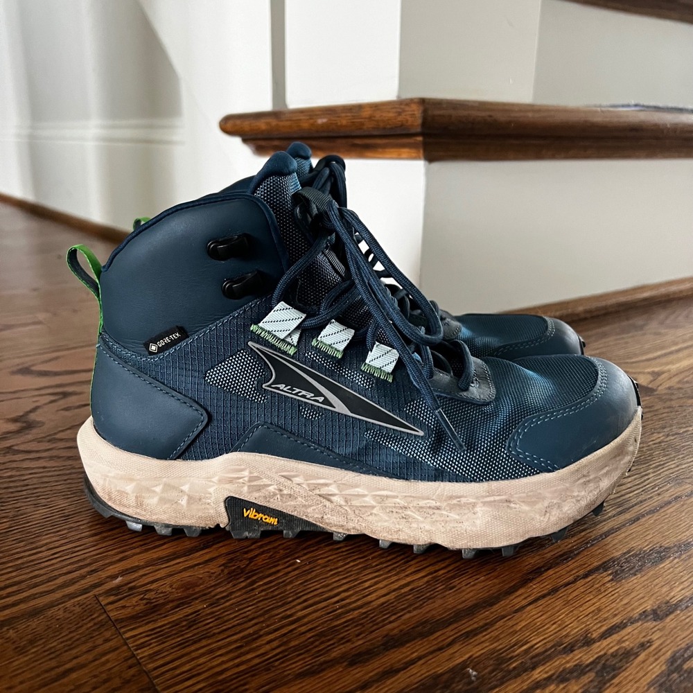 Altra Timp Hiker GTX Navy Blue Gore-Tex Waterproof Trail Boots AL0A85P8445 Sz 8 - Picture 4 of 13